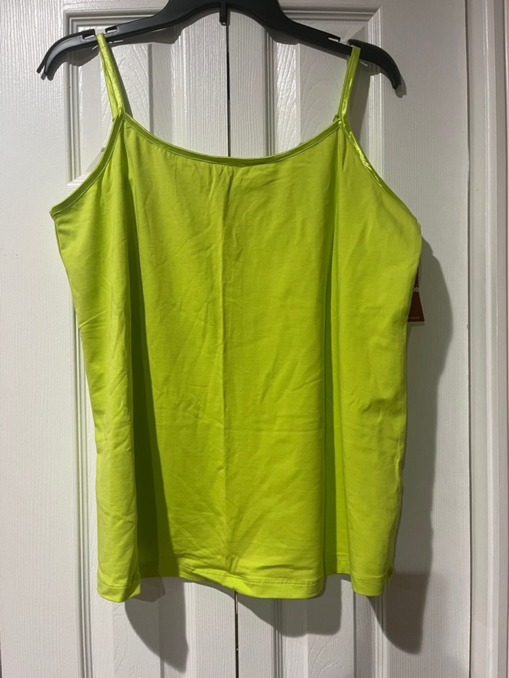 Avenue Neon Lime Spaghetti Strap Camisole